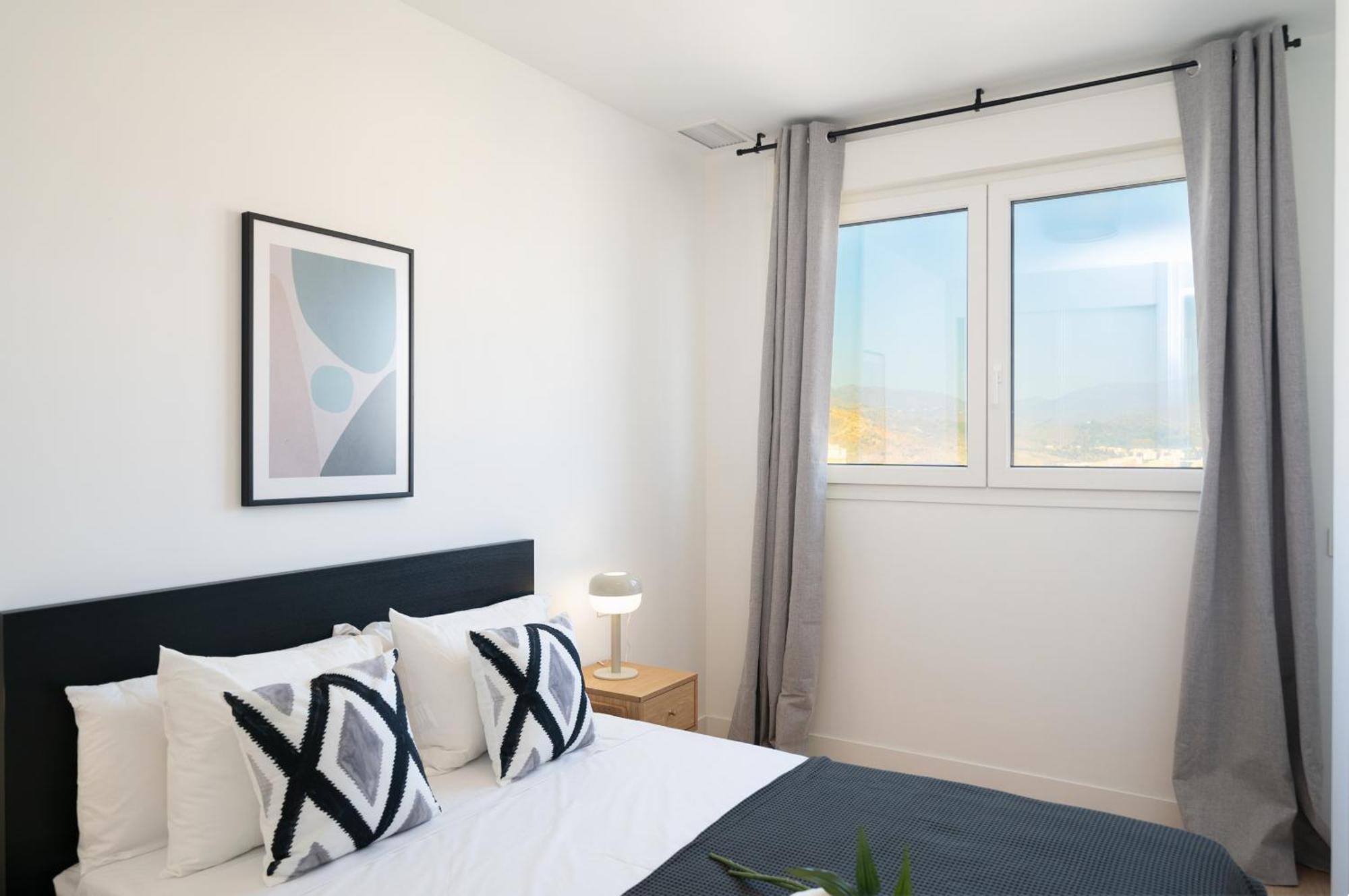 Appartamento Xpce Urban 3 Malaga Skyline - Parking Free Esterno foto